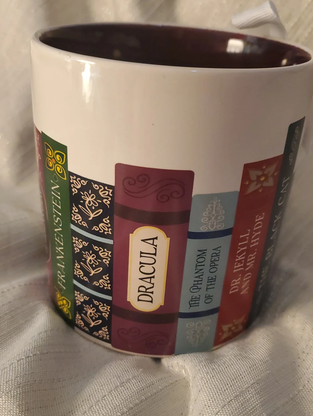 Classic Horror And Gothic Novels Mug